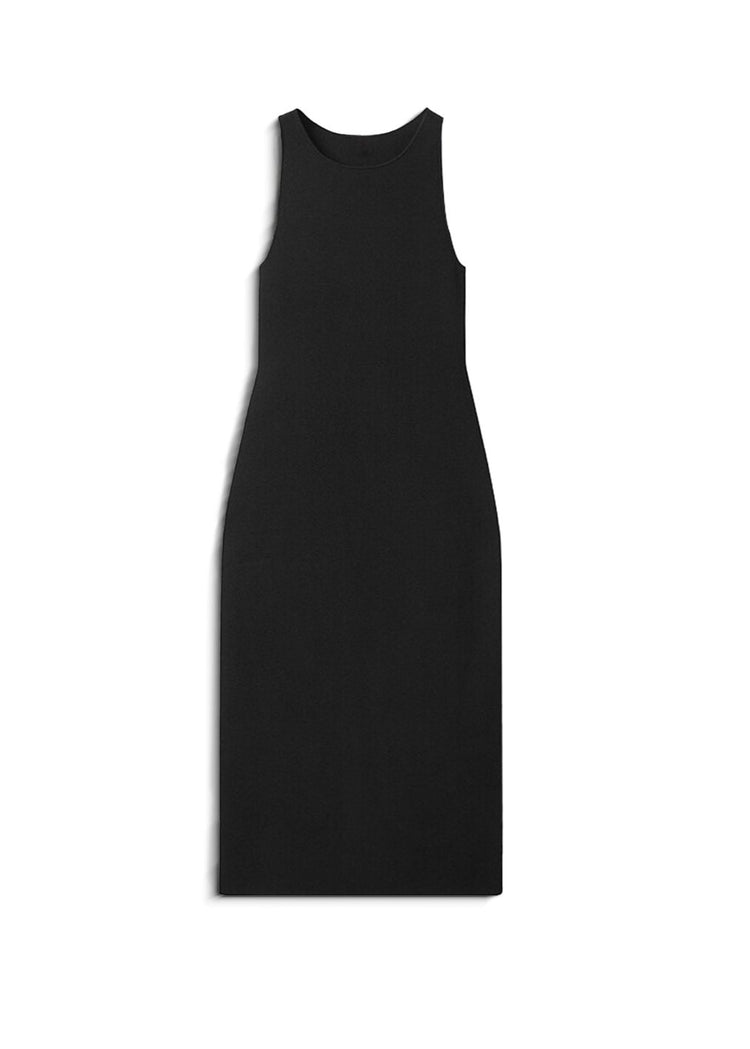 Sleeveless Tube Midi Dress