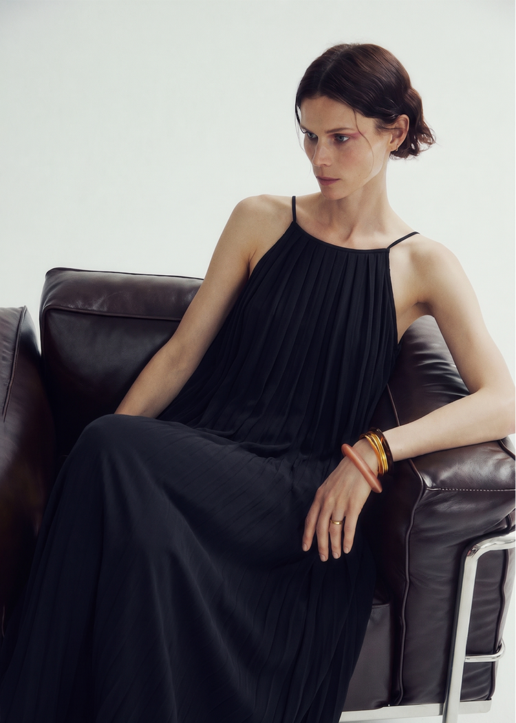 Black Oversized Maxi Dress