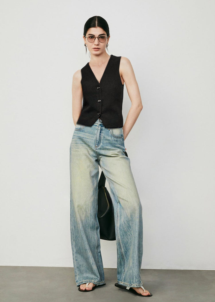Milano Stitch Knitted Waistcoat