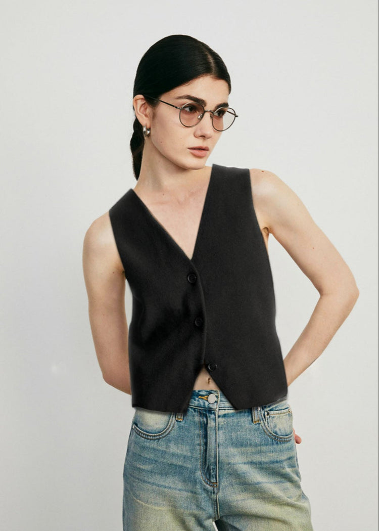 Milano Stitch Knitted Waistcoat