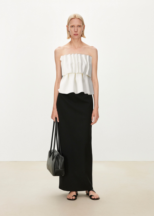Ruffled Tube Top