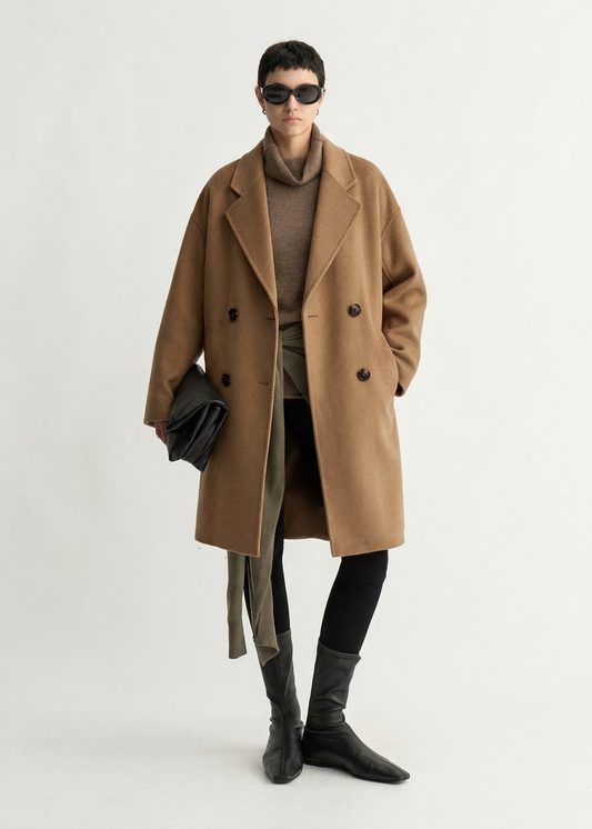 Classic Double-faced Wool Coat