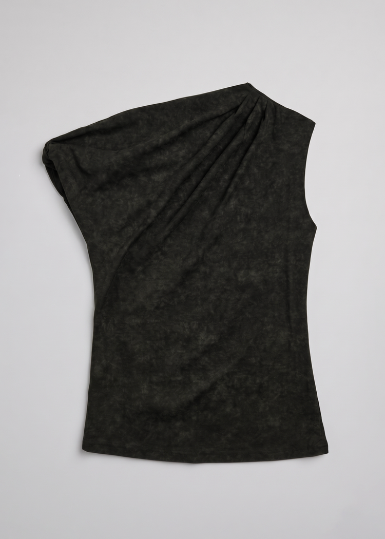 Asymmetrical Top in Black