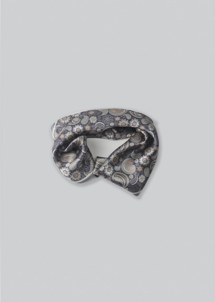 Vintage Parsley Printed Silk Scarf