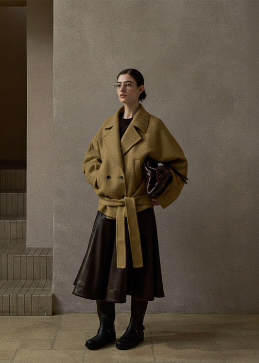 Atelier Belted Wool Jacket