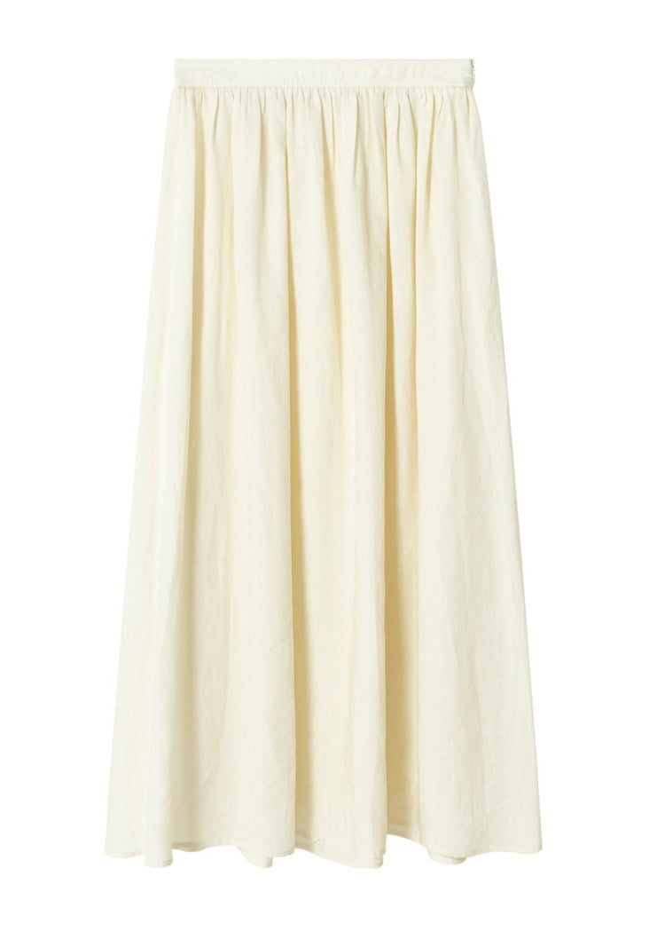 Lyocell Linen Blend Skirt