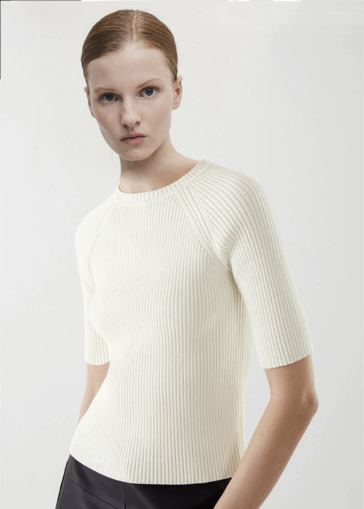 Ribbed Knit Top
