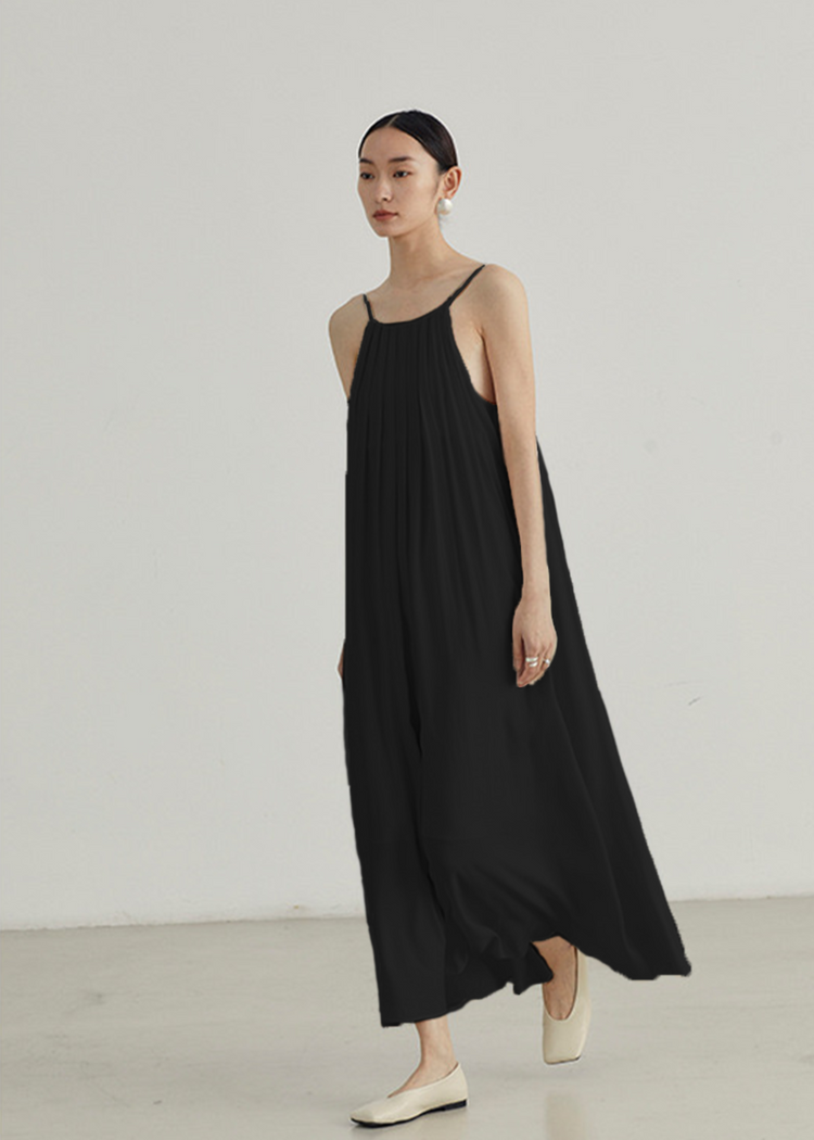 Black Oversized Maxi Dress