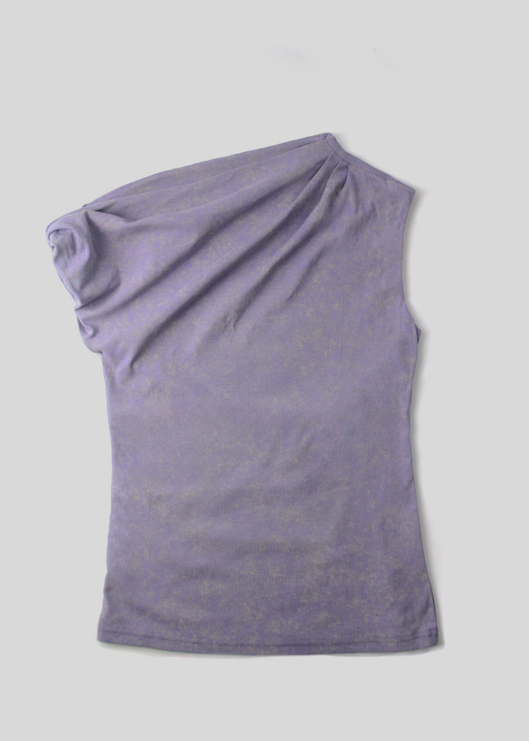Asymmetrical Top in Lilac