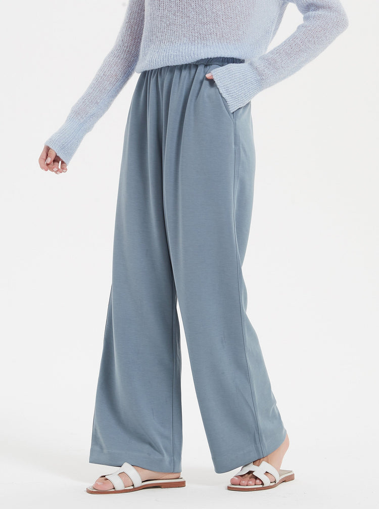 Ultra-soft Wide Leg Modal Trousers