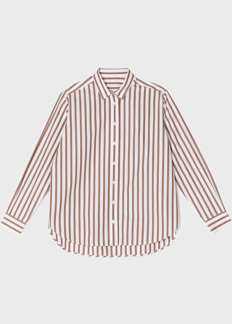 Rust Striped Shirt