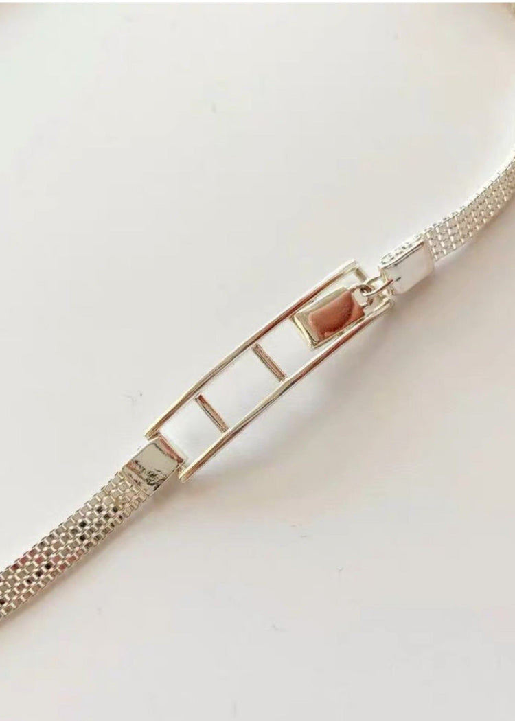 Sterling Silver Split Necklace
