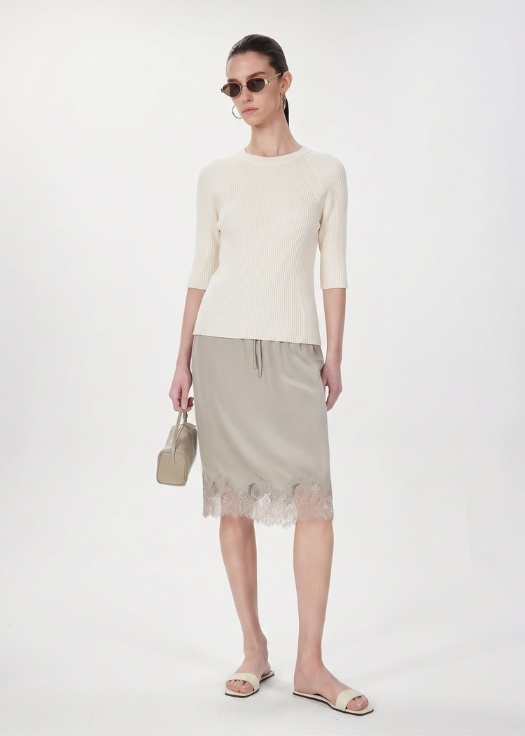 Ribbed Knit Top
