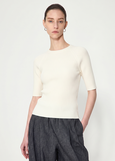 Ribbed Knit Top
