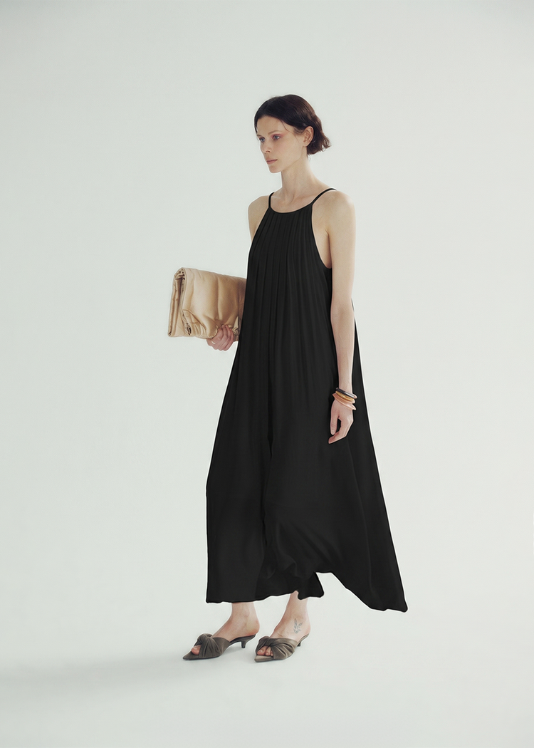 Black Oversized Maxi Dress