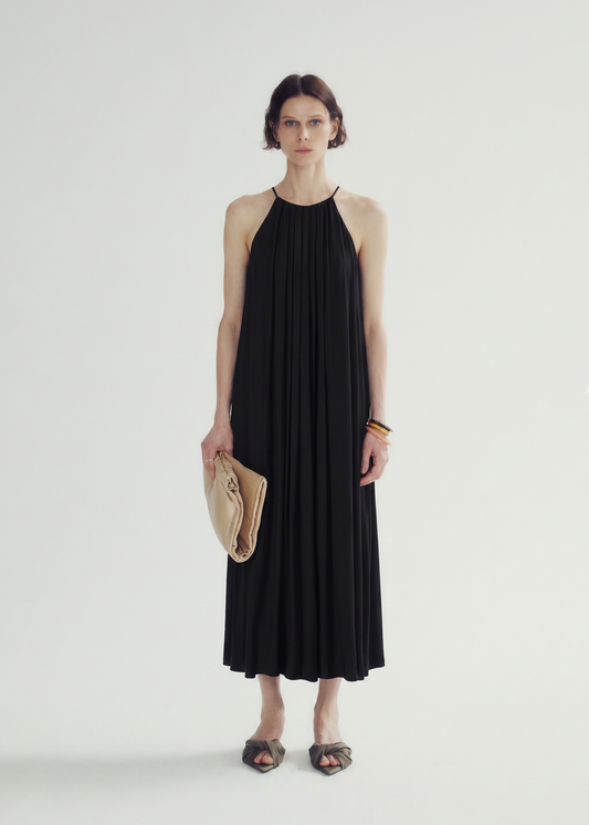 Black Oversized Maxi Dress
