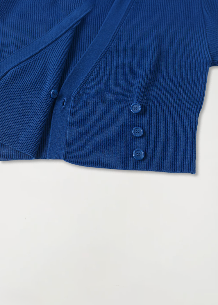 Wool Blend Wrap Cardigan