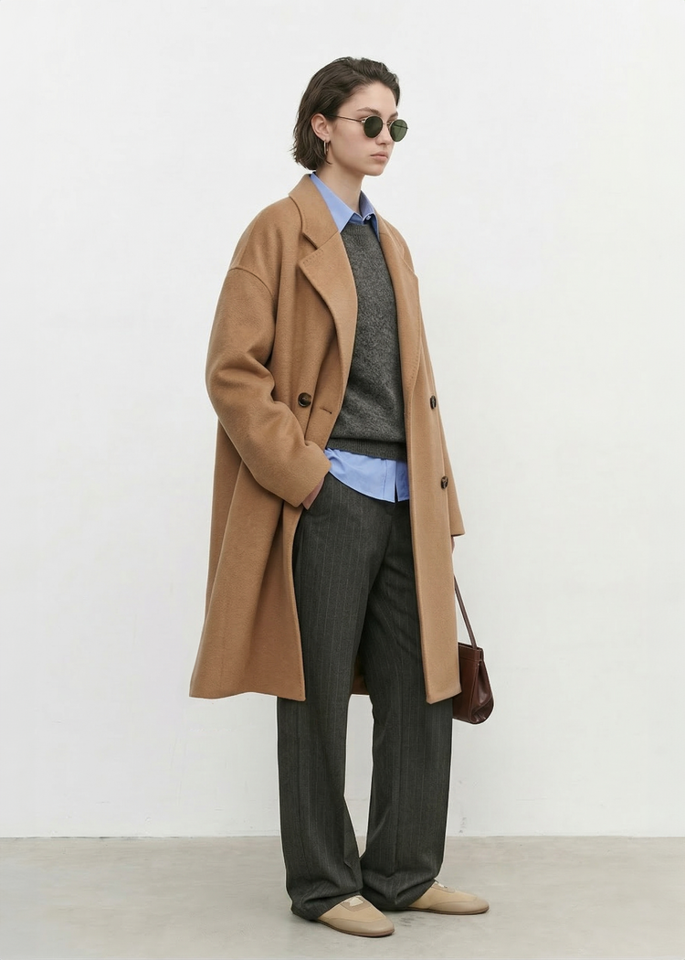 Classic Double-faced Wool Coat