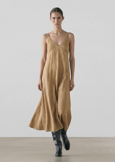Lyocell Slip Midi Dress