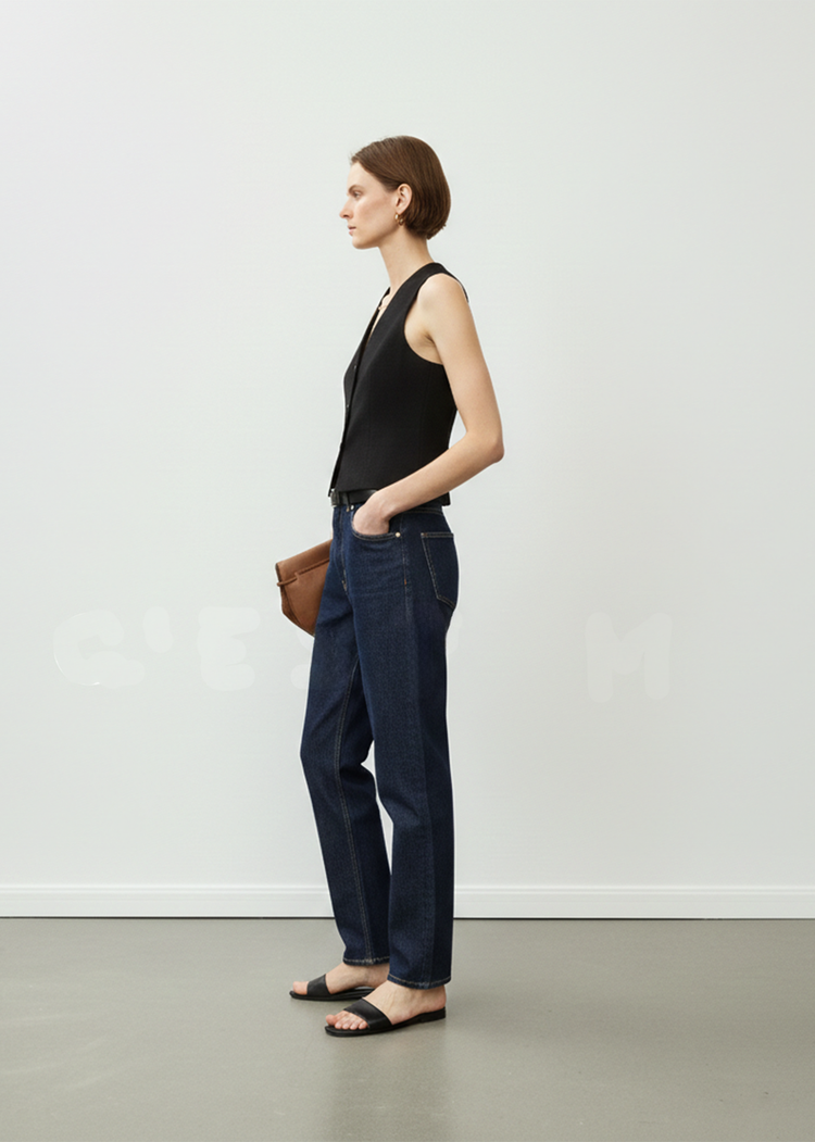 Milano Stitch Knitted Waistcoat