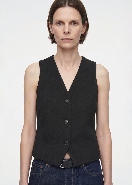 Milano Stitch Knitted Waistcoat