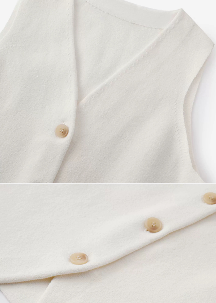 Milano Stitch Knitted Waistcoat