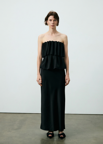 Ruffled Tube Top