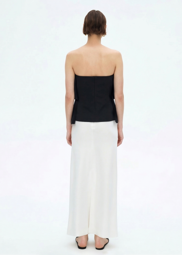 Ruffled Tube Top