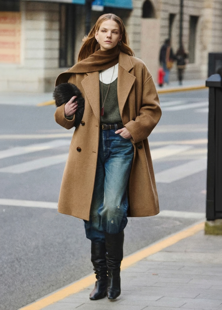 Classic Double-faced Wool Coat