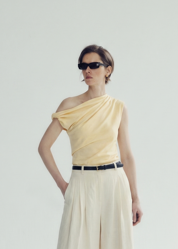 Asymmetrical Top in Lemonade