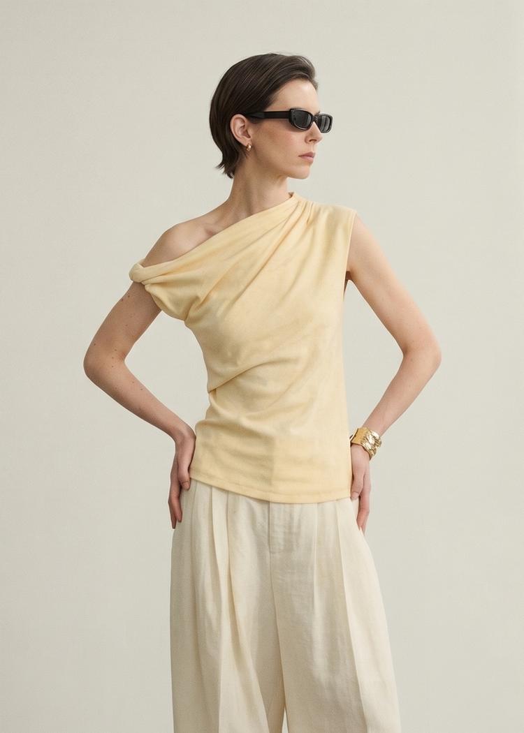 Asymmetrical Top in Lemonade