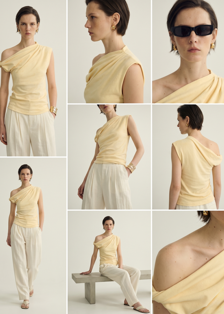 Asymmetrical Top in Lemonade
