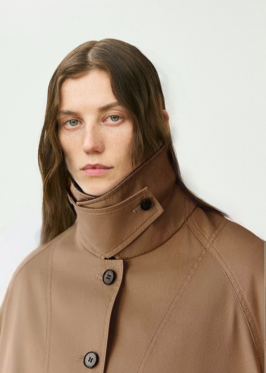 The Cropped Cotton-Twill Jacket