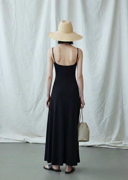 Minimalist Slip Maxi Dress