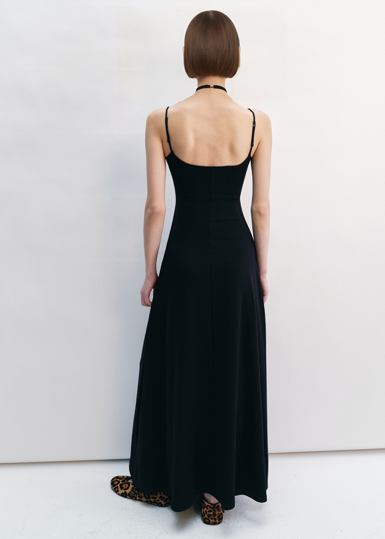 Minimalist Slip Maxi Dress