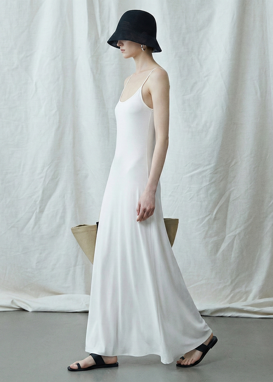 Minimalist Slip Maxi Dress