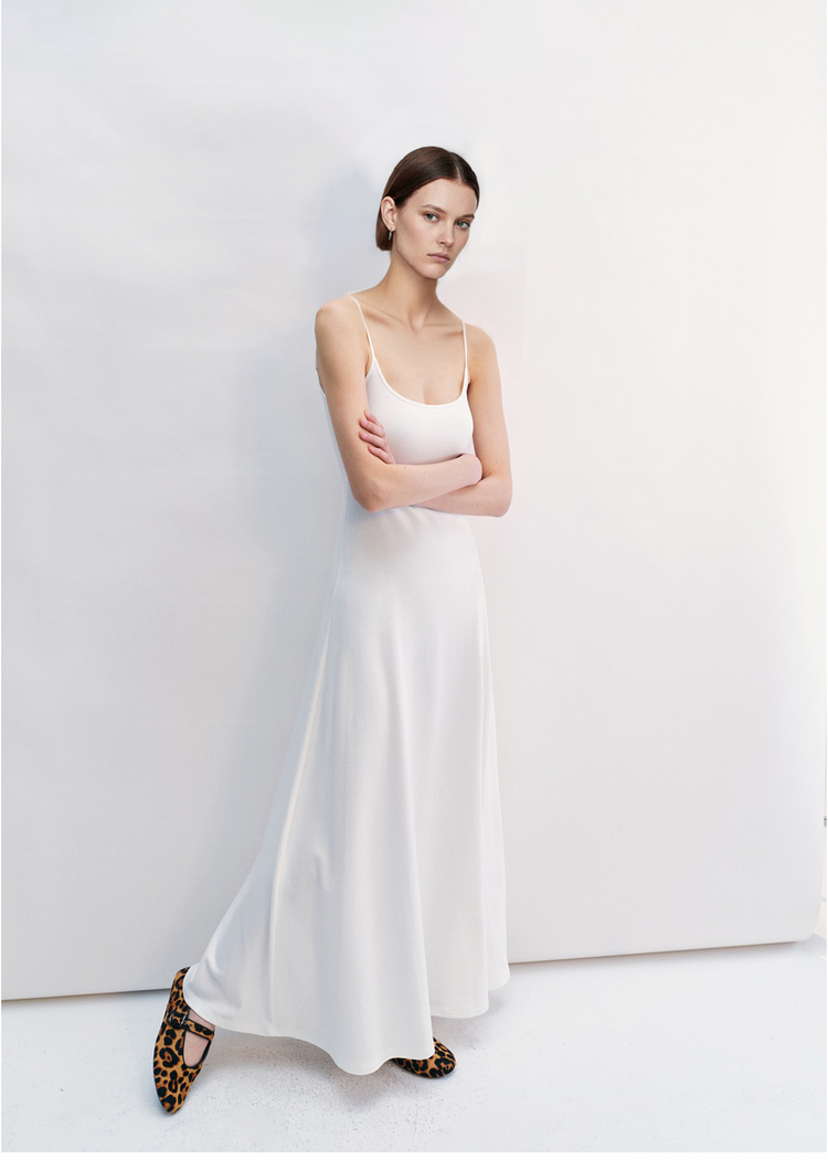 Minimalist Slip Maxi Dress