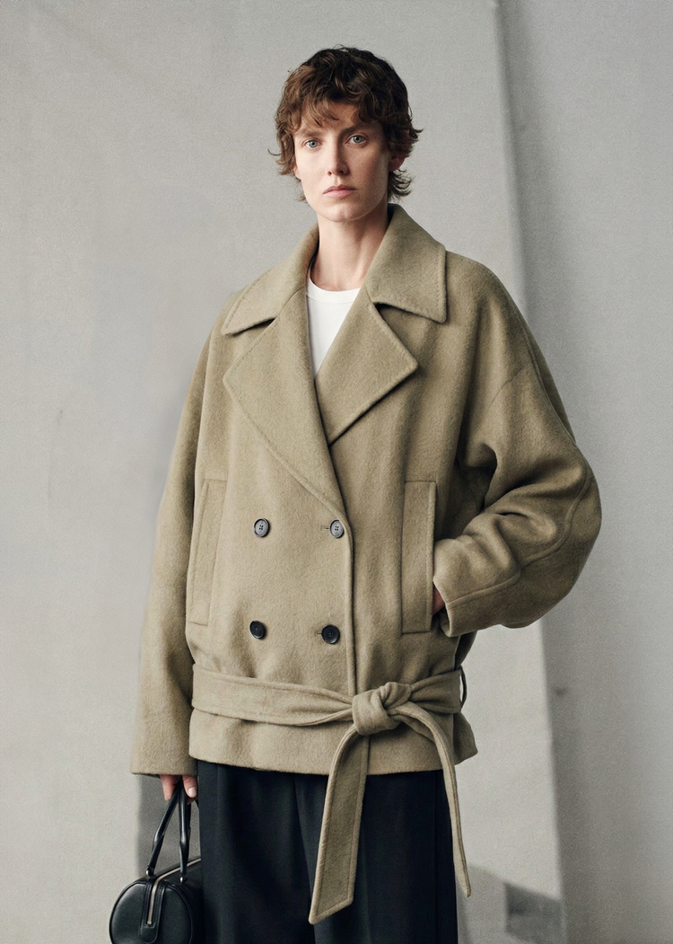 Atelier Belted Wool Jacket