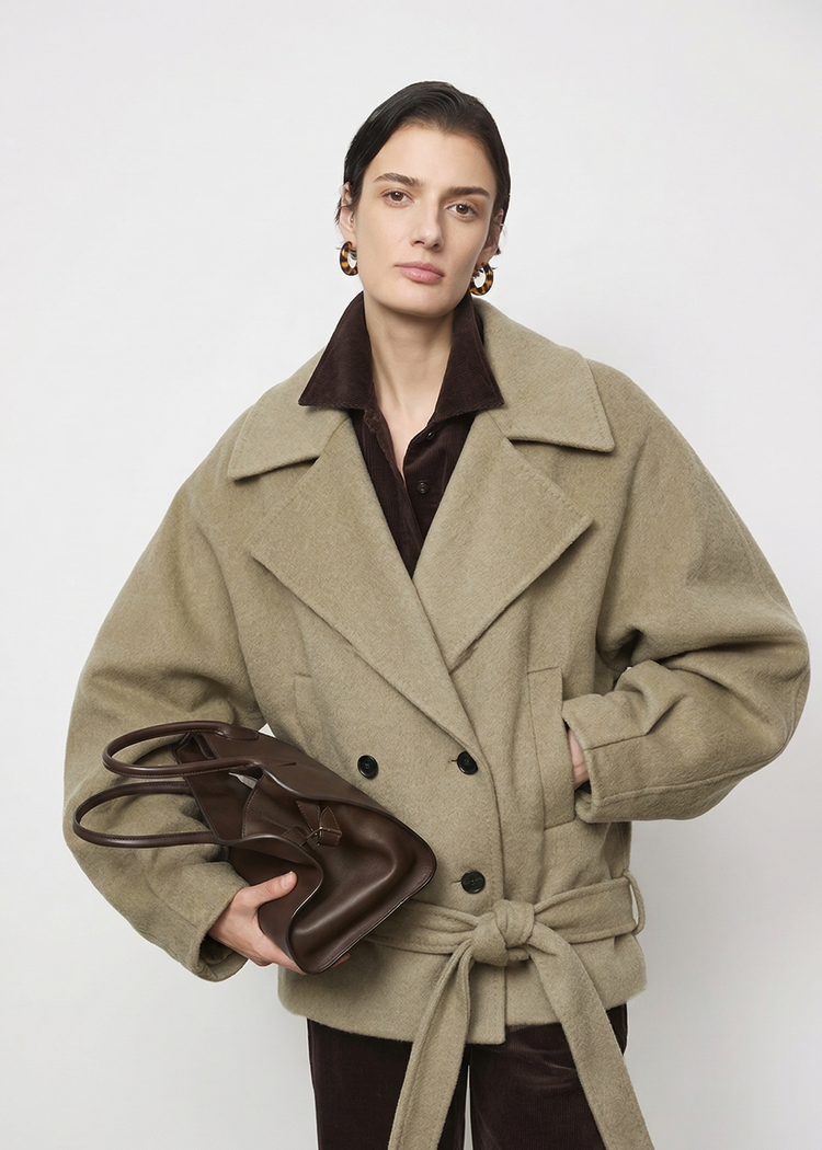 Atelier Belted Wool Jacket