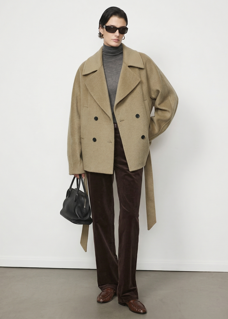 Atelier Belted Wool Jacket