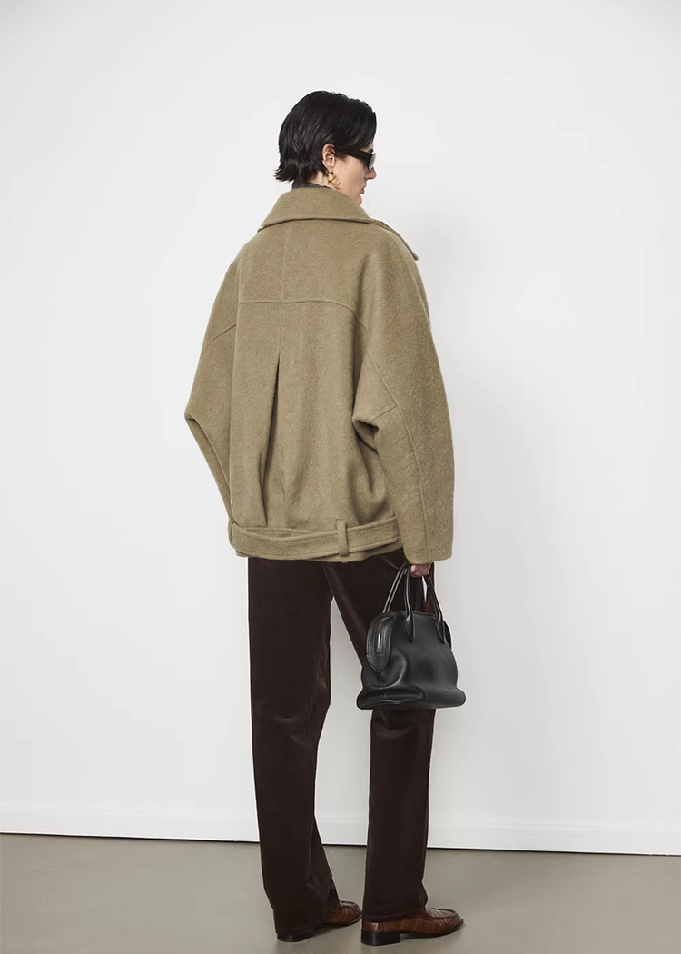 Atelier Belted Wool Jacket