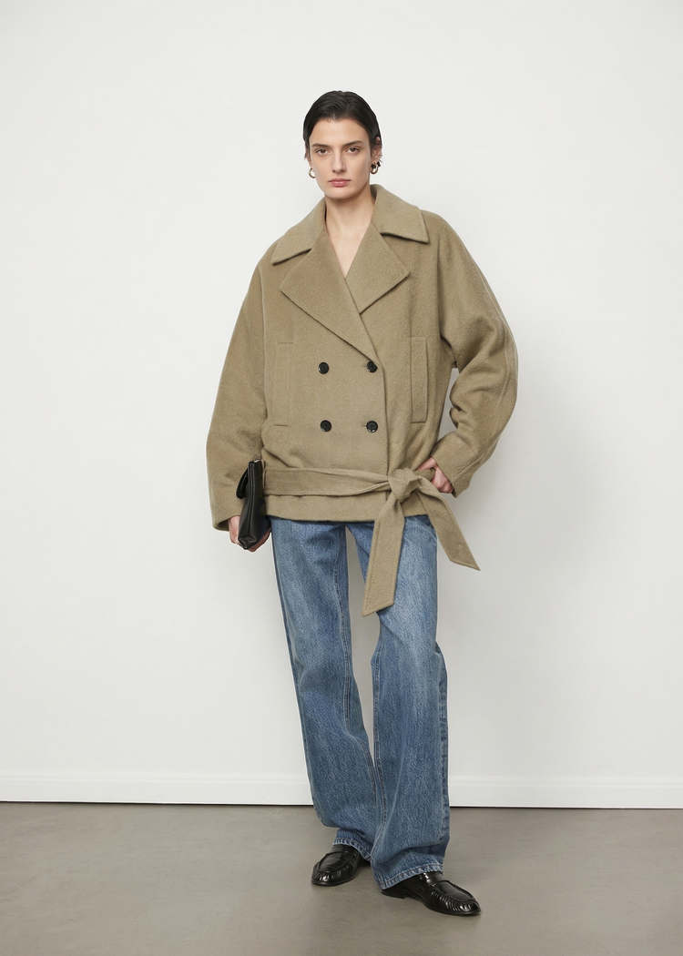Atelier Belted Wool Jacket
