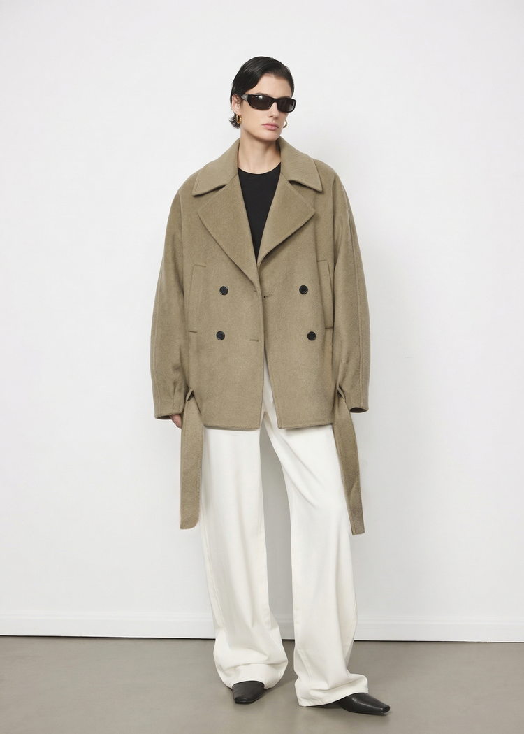 Atelier Belted Wool Jacket