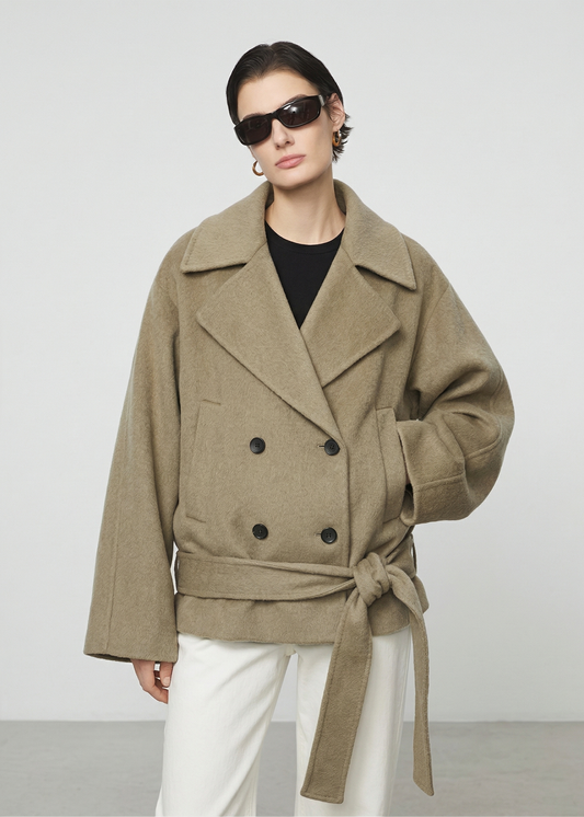 Atelier Belted Wool Jacket