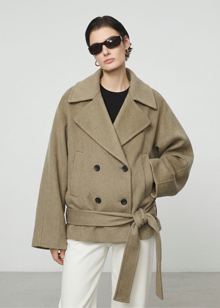 Atelier Belted Wool Jacket