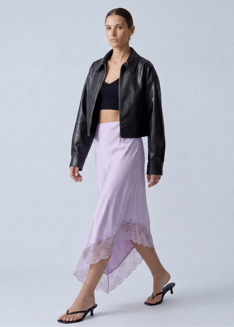 Faux Leather Jacket