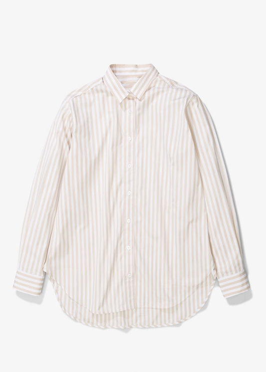 Oatmeal Striped Shirt