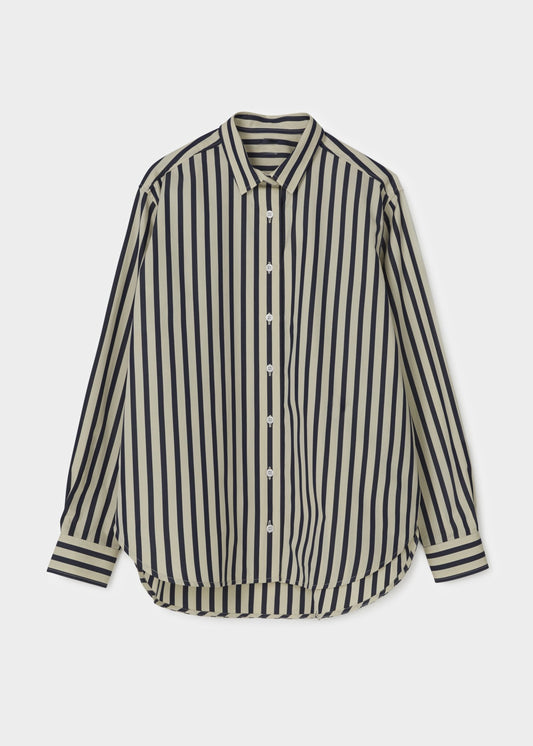 Navy Striped Shirt