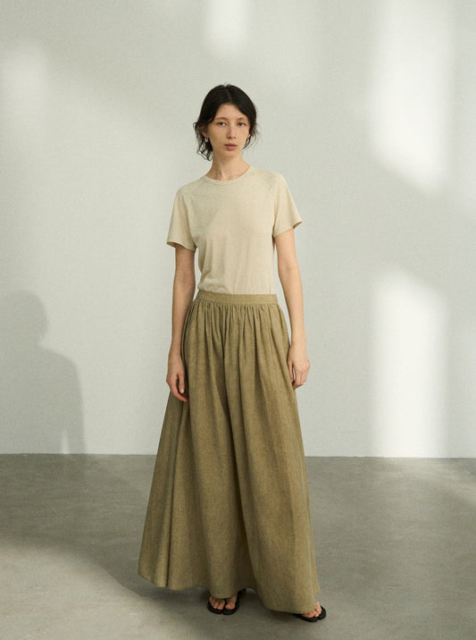 Lyocell LINEN BLEND Skirt