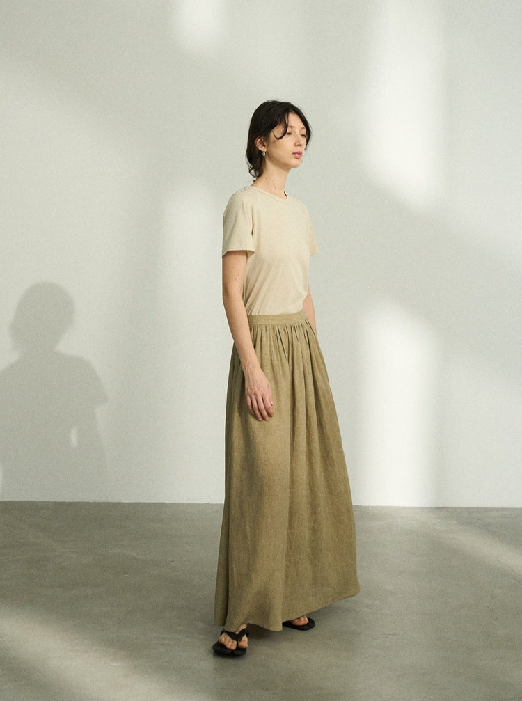 Lyocell LINEN BLEND Skirt